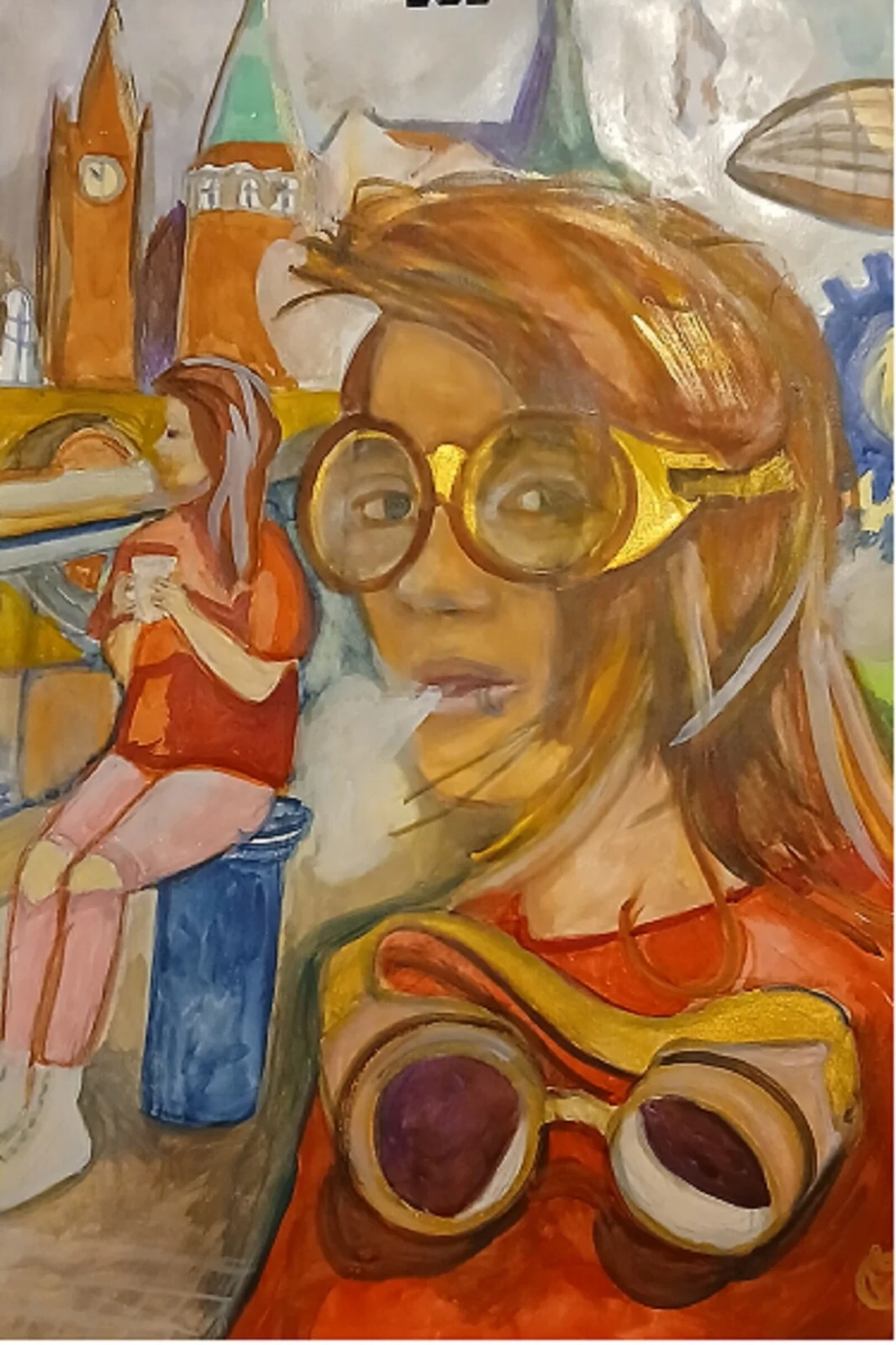 70 ) DJ Charlotte de Witte in steamfunk Evergem. av Victor Finnigan