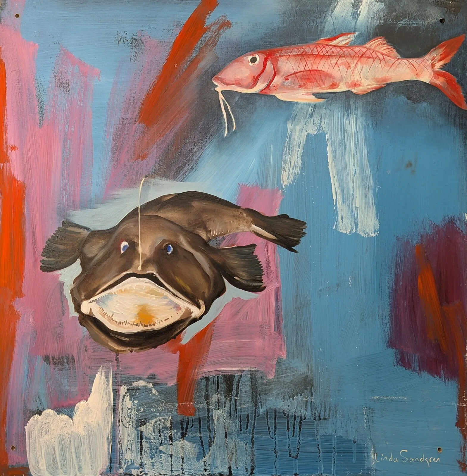 Färghav #VI av Linda Sandgren