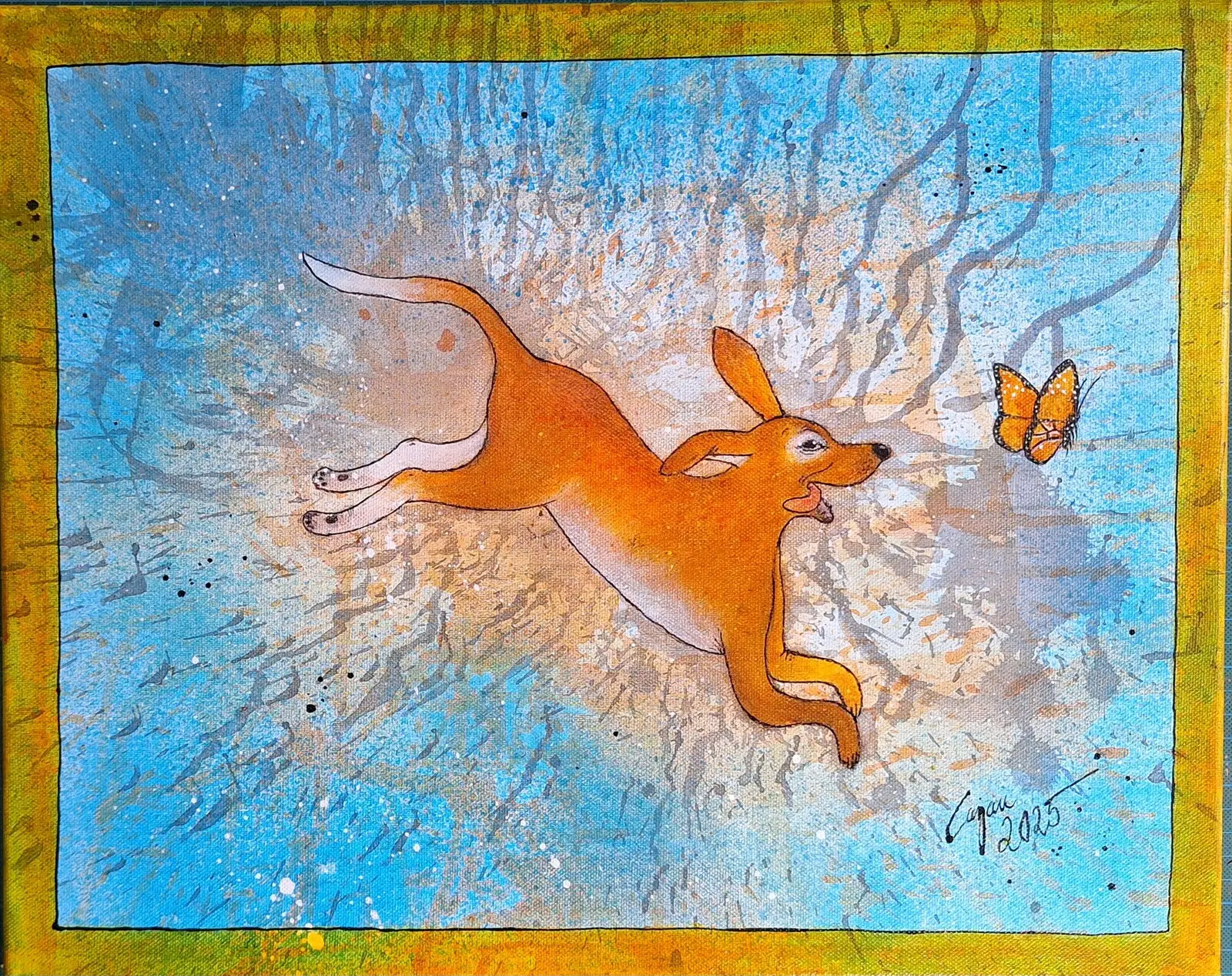 Hunden och fjärilen av Carina Cajan Jansson