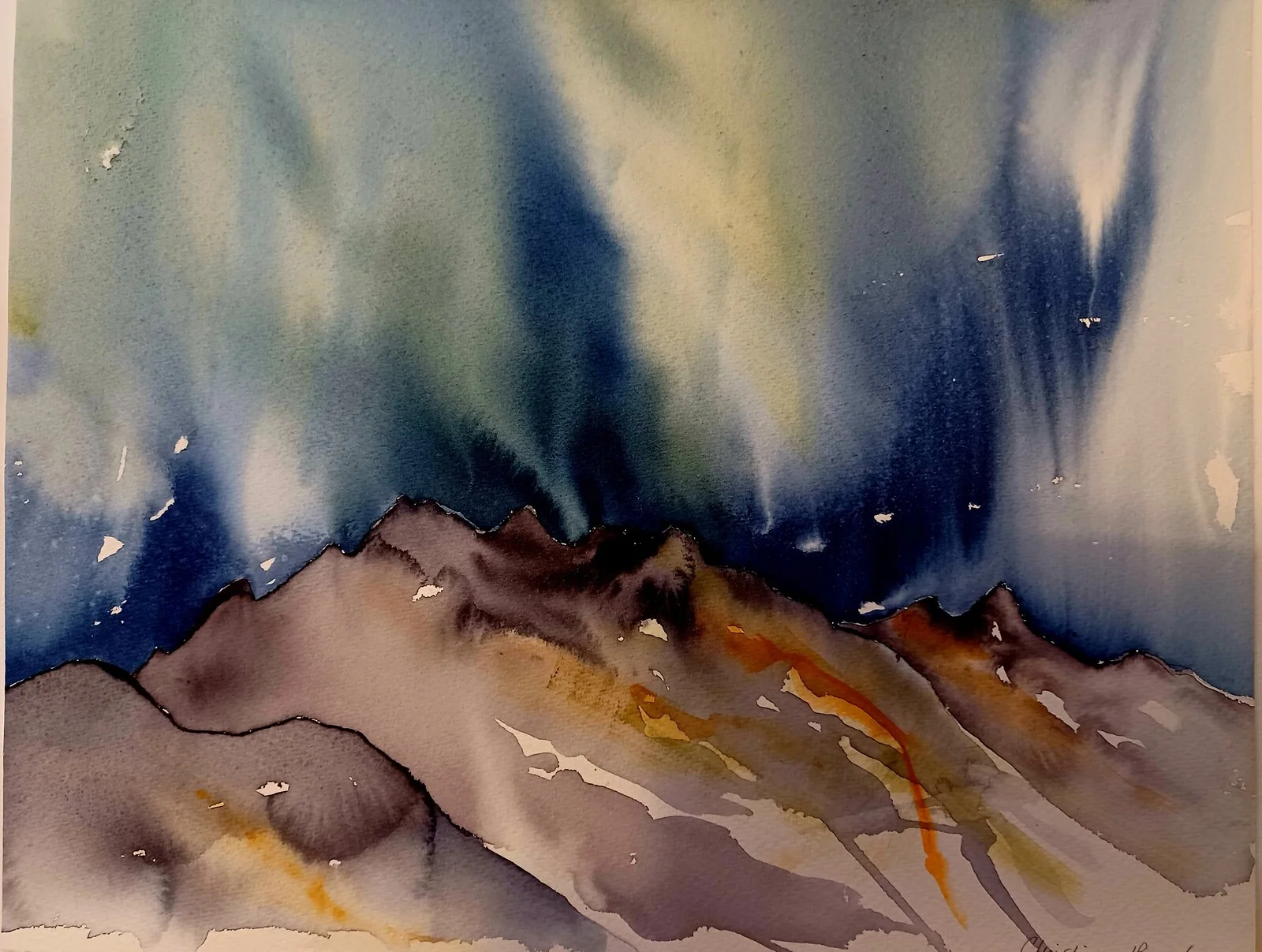 Akvarell Färgprakt av Christina Harrefors