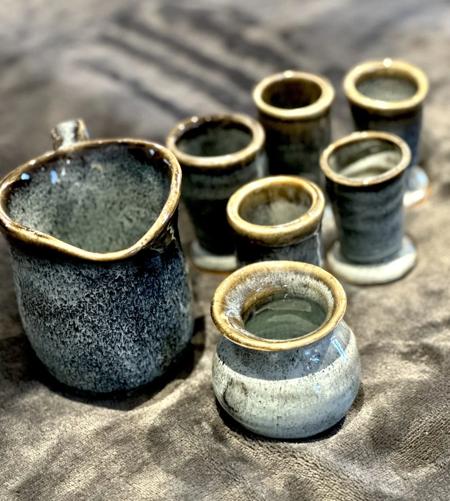 Glöggset/shotset av Maria Falk Larsson