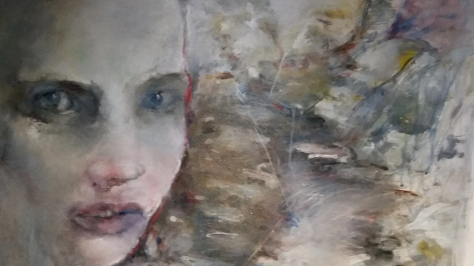 Oljemålning av Berthel Martinson