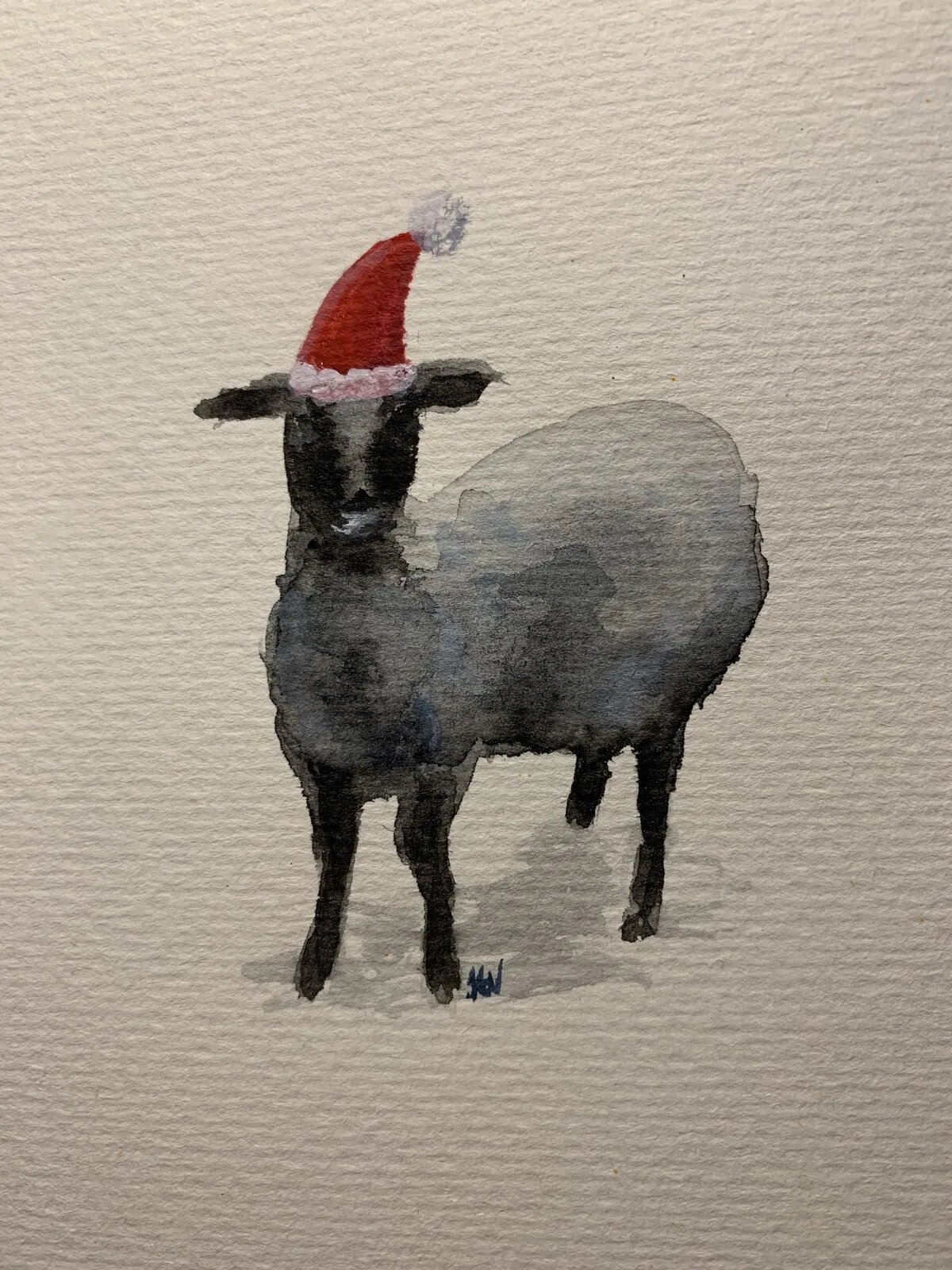 Akvarell av Hanna Wistrand