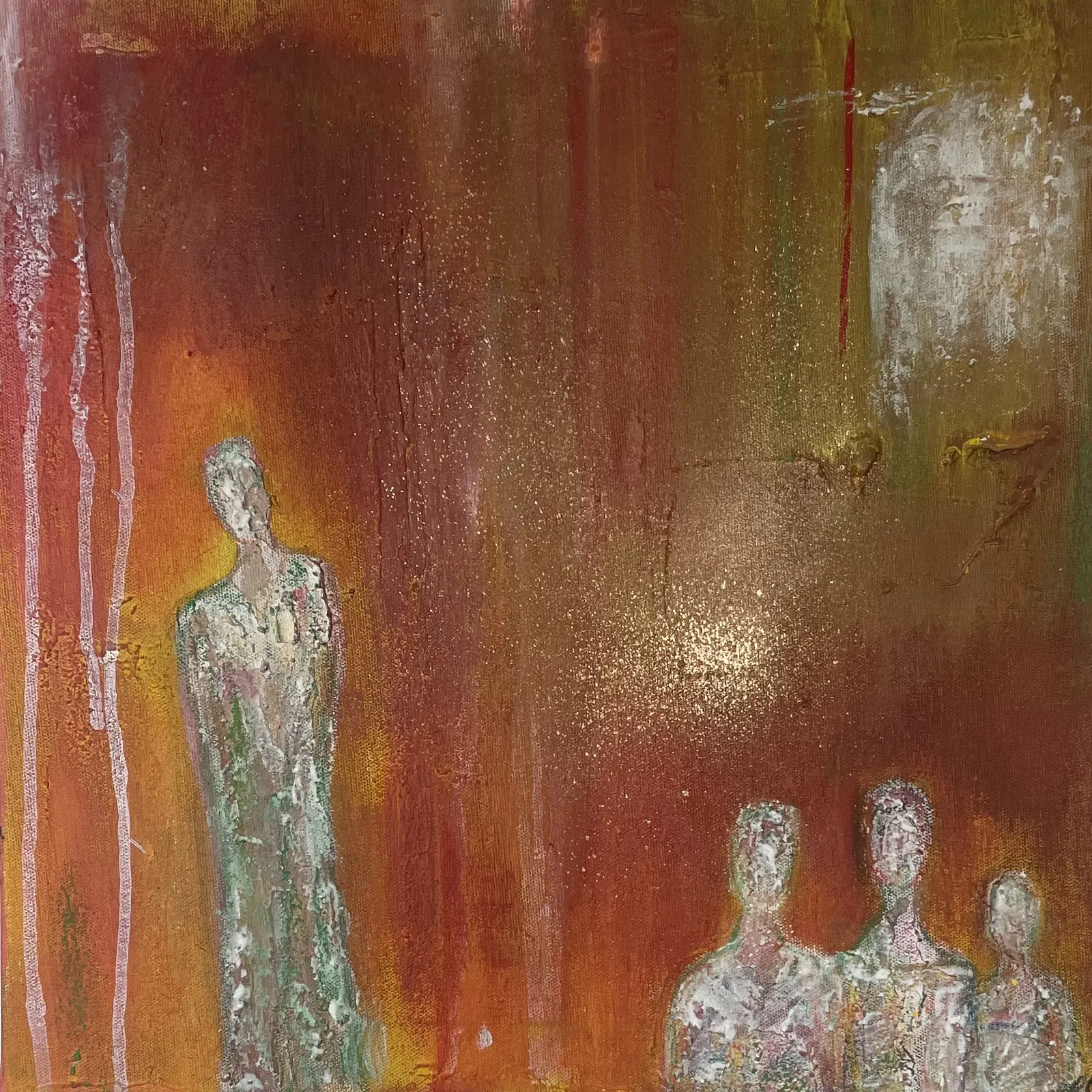 Akrylmålning The quiet fourth av Donna Lee Johansson