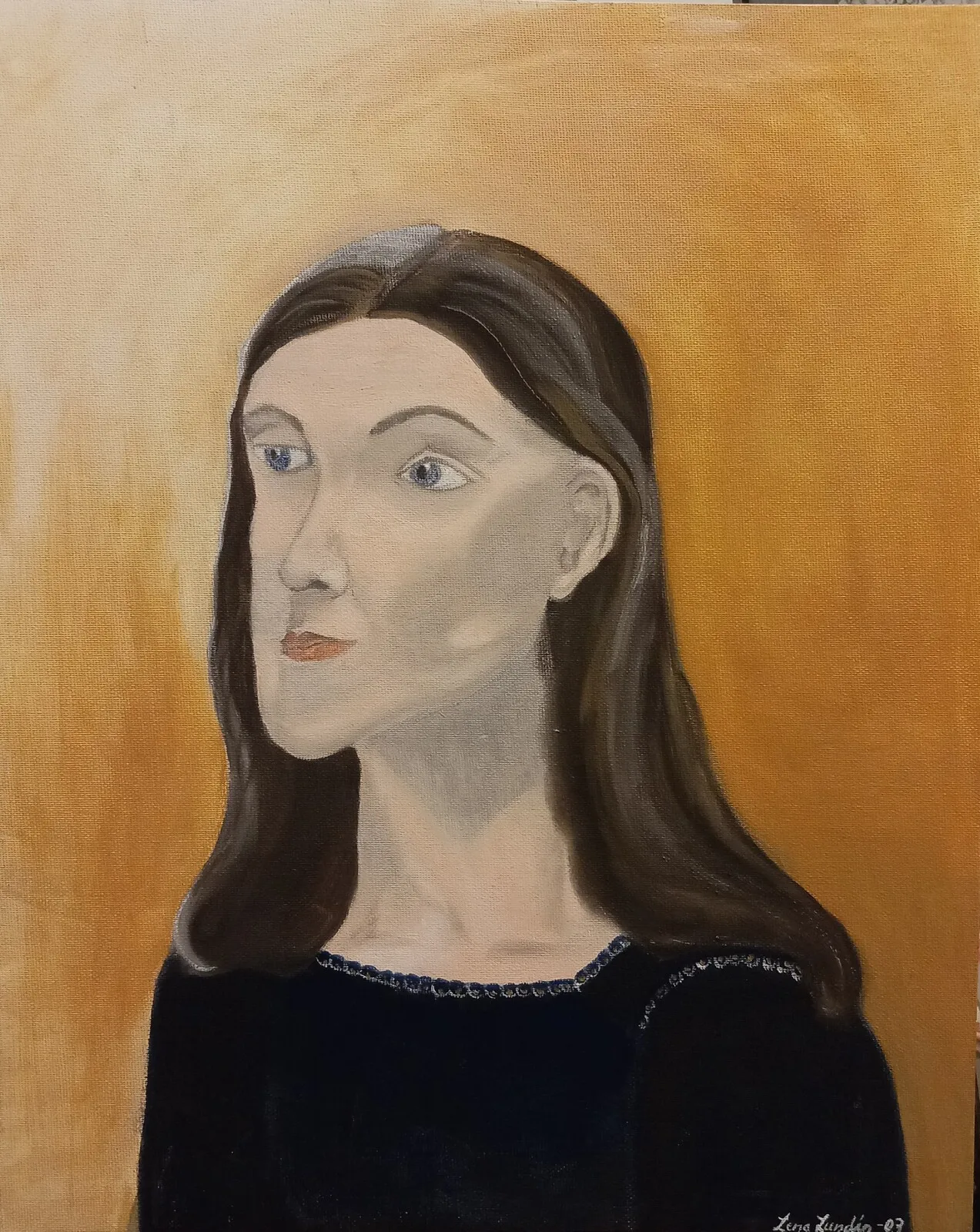 Oljemålning av Lena Lundin