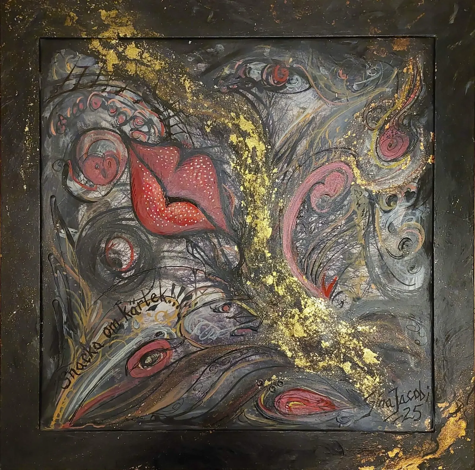 Snacka om kärlek av Gina Jacobi