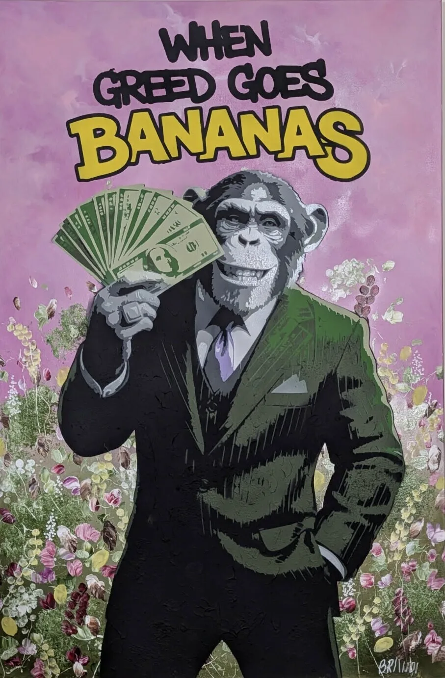 GREED (Anna Brandt x Manipopart) av Anna Artistockholm Brandt