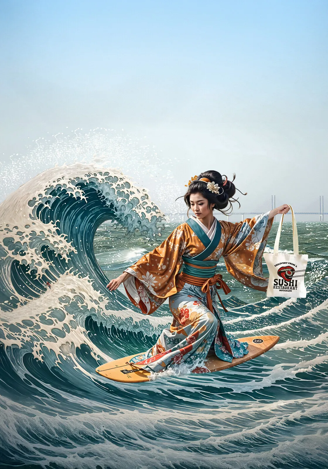 Surfin’ Delivery av Jörgen Thornberg
