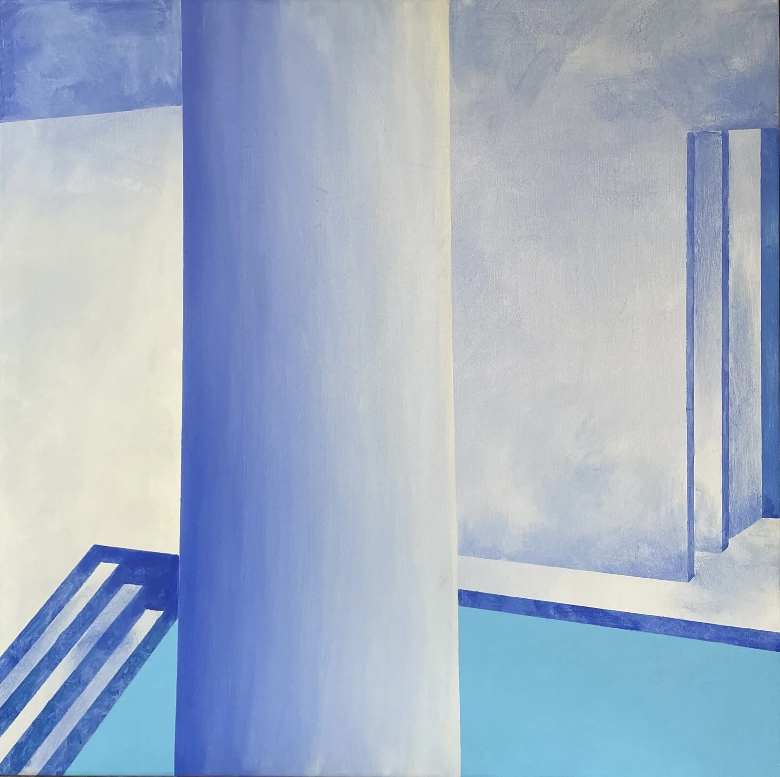 Oljemålning Blue Room 2 av Zakhar Shevchuk