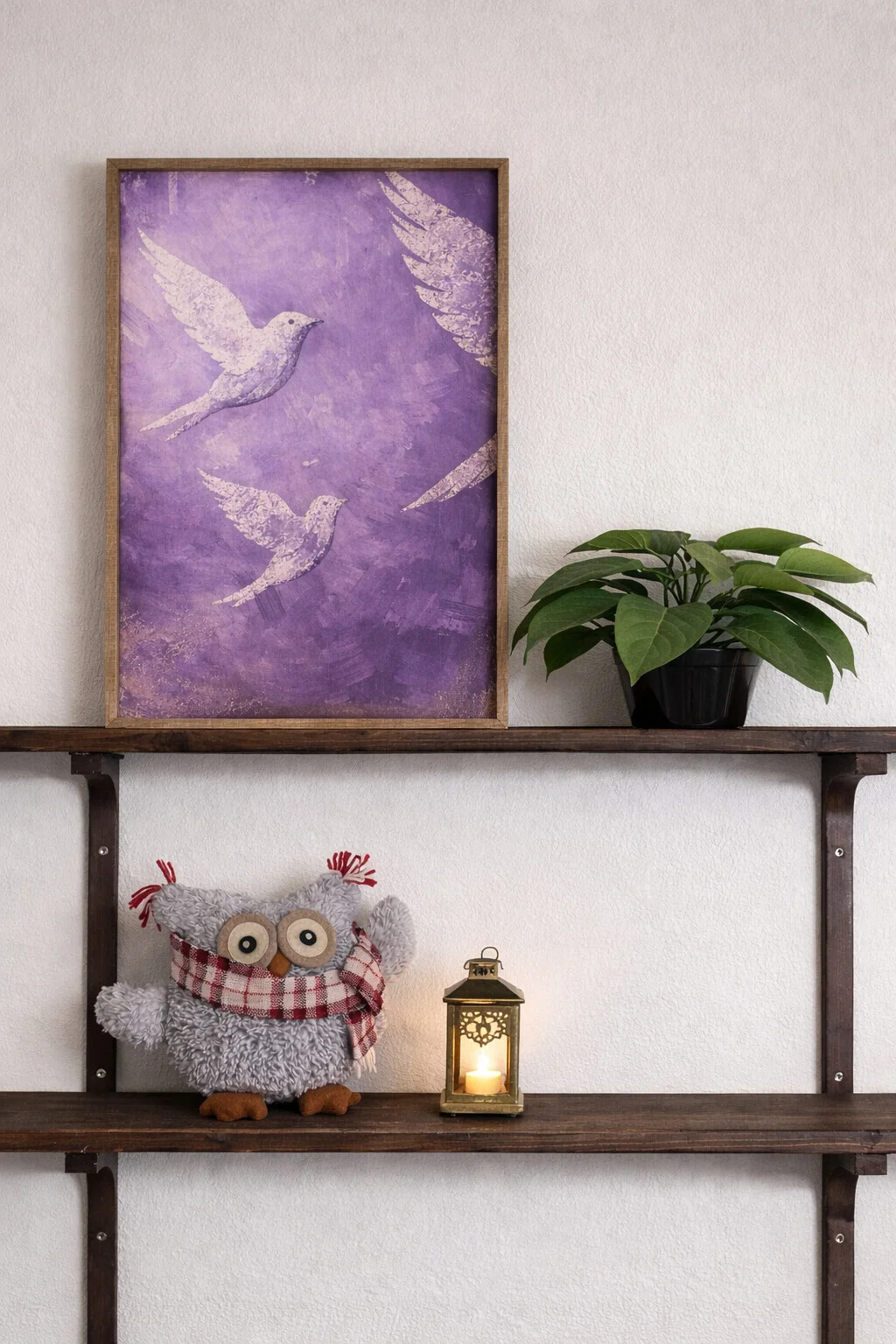 Akrylmålning God Jul:) av Camilla .