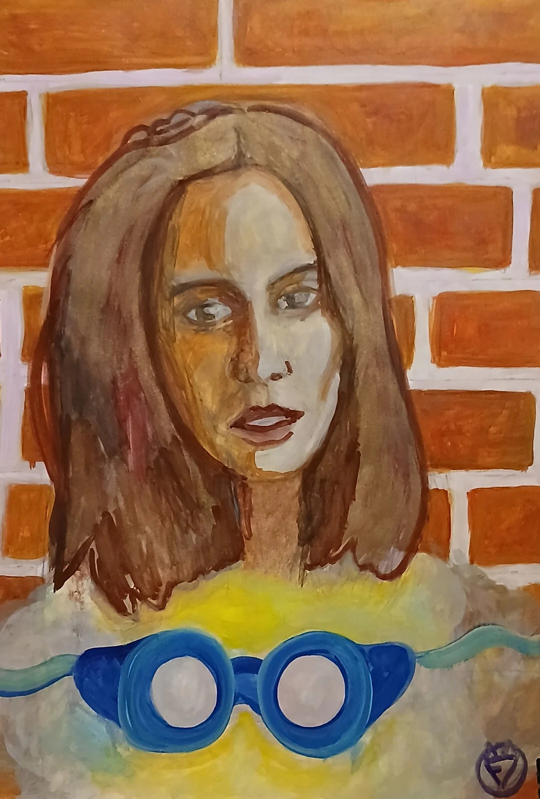 75 ) DJ Amelie Lens and a Brickwall av Victor Finnigan