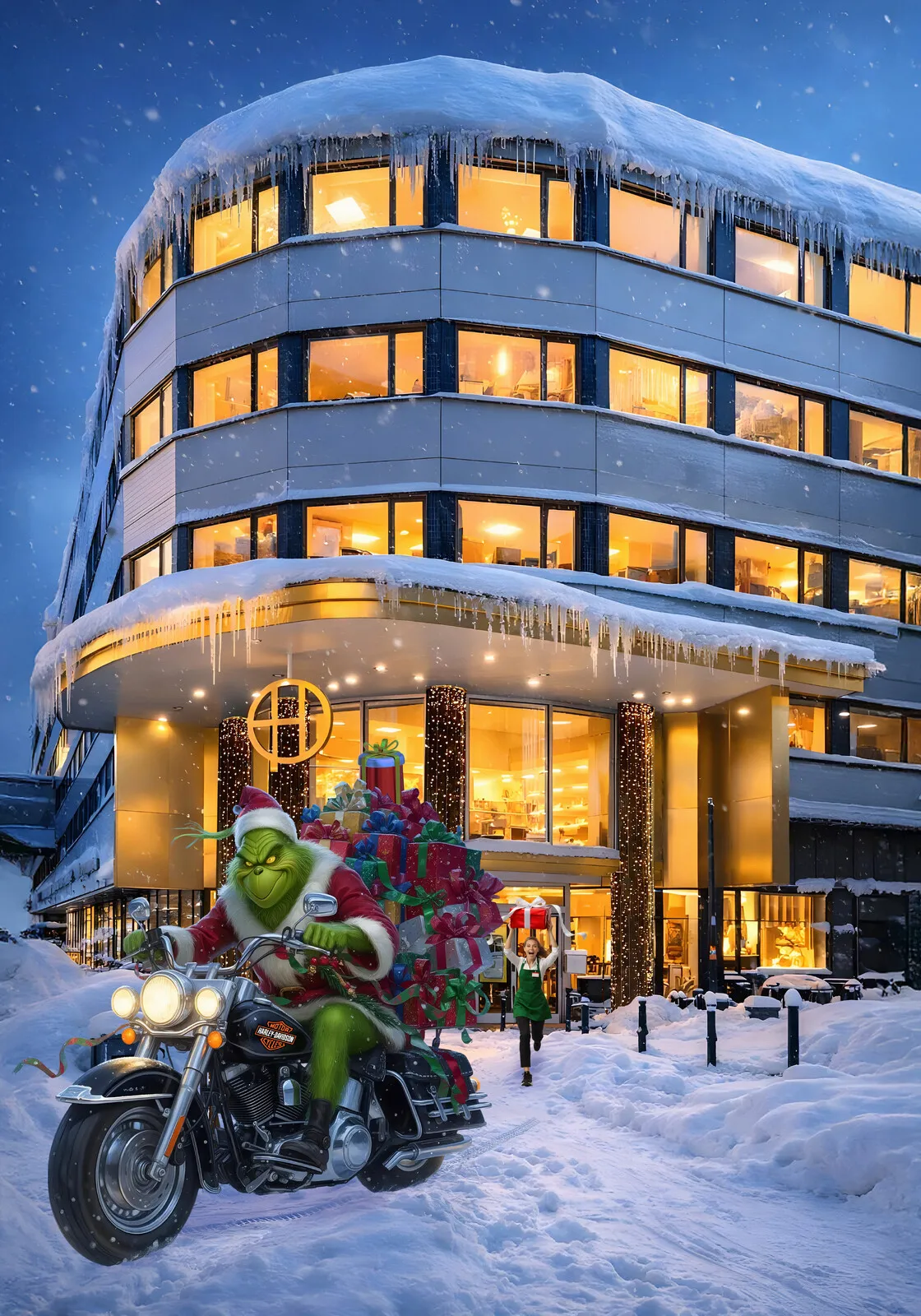 The Grinch Delivery – Christmas on the Run av Jörgen Thornberg