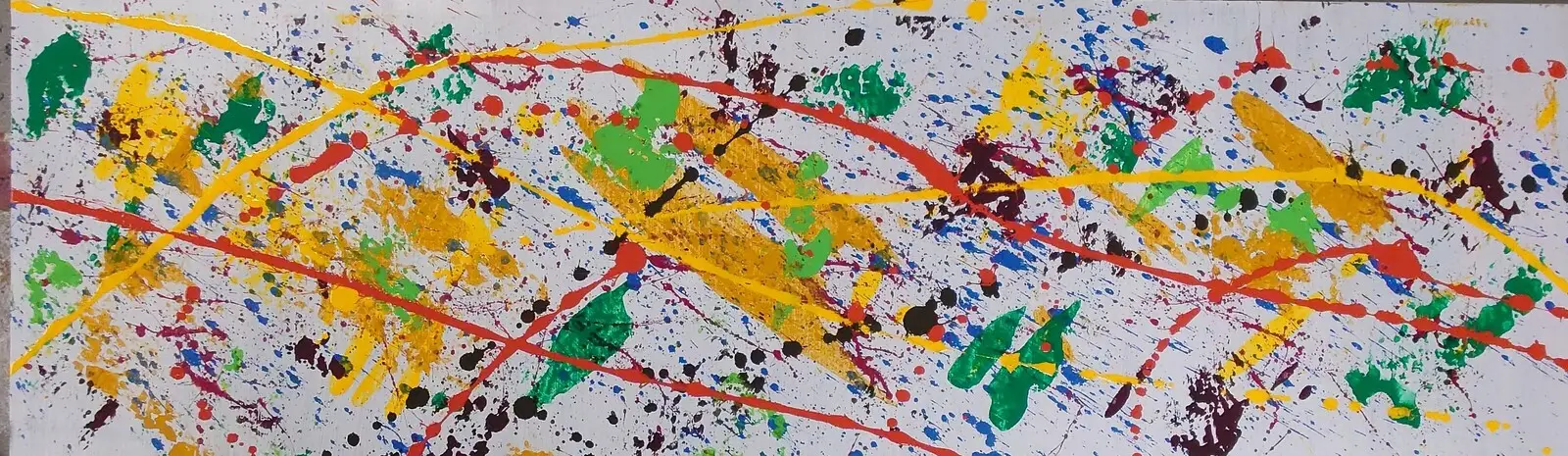 Akrylmålning Bright Light av Leif Rosendal