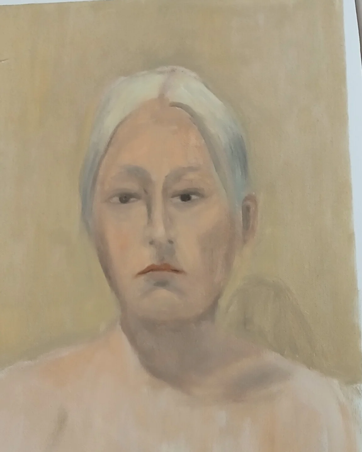 Oljemålning Henrika av Viveca Dahlen