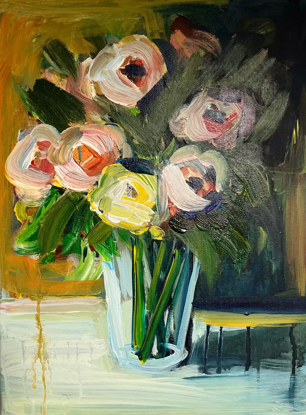 Akrylmålning Harmoni av Elisa Pålsson