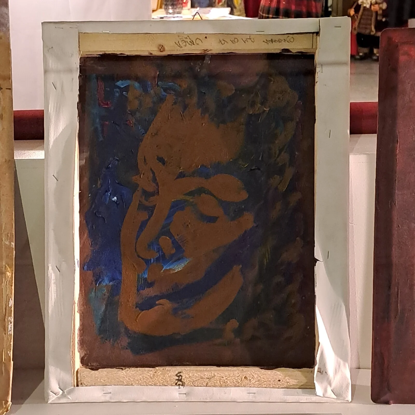 Oljemålning Persedone in mud av Shayan Rad