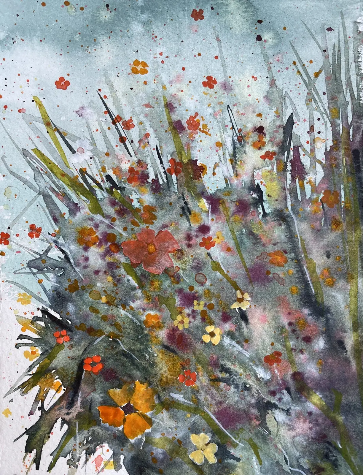 Akvarell Akvarell av Anna Elfverson Sjödahl