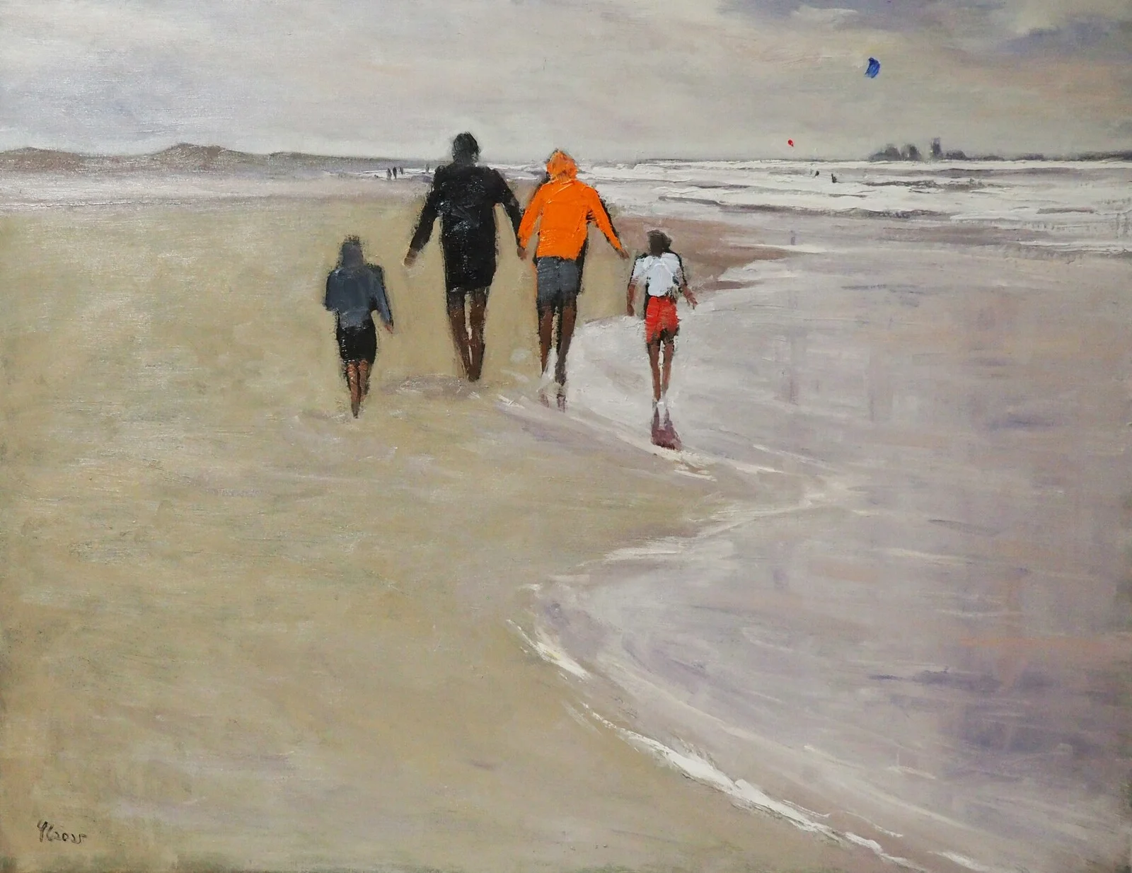 Oljemålning Seaskapet av Yuanyuan Liu