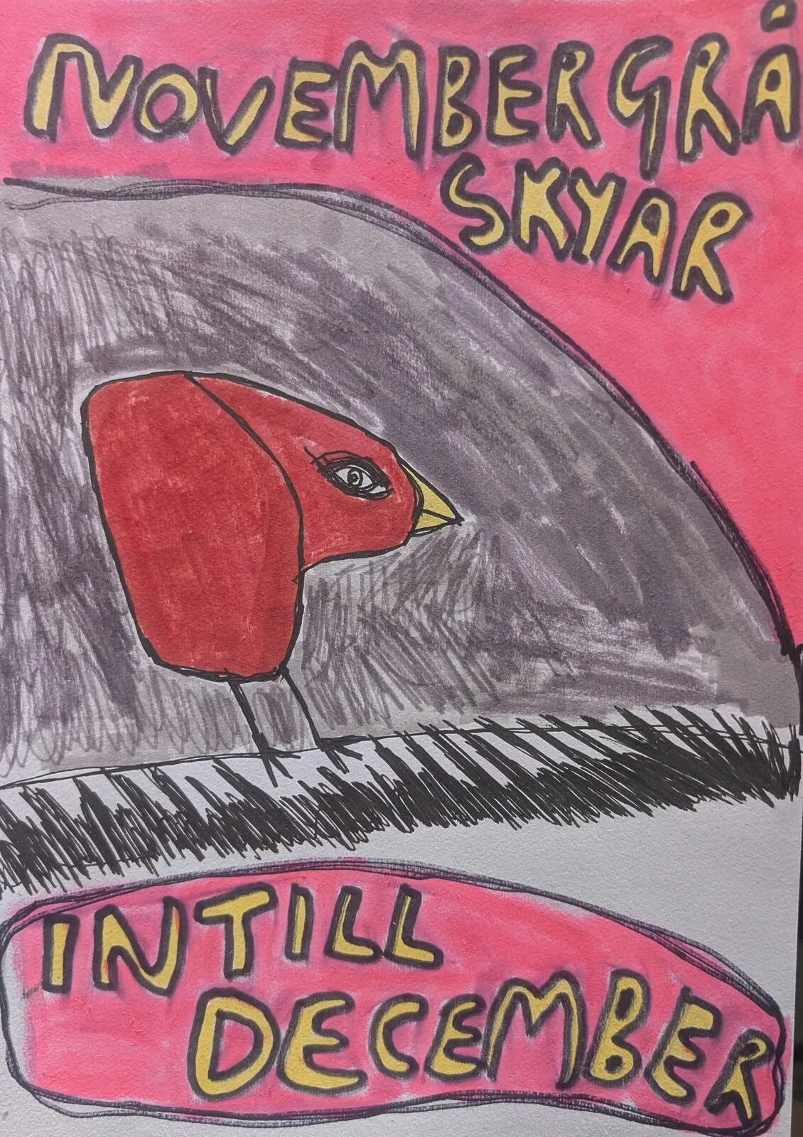 Novembergrå skyar intill december av Mikael Jonsson