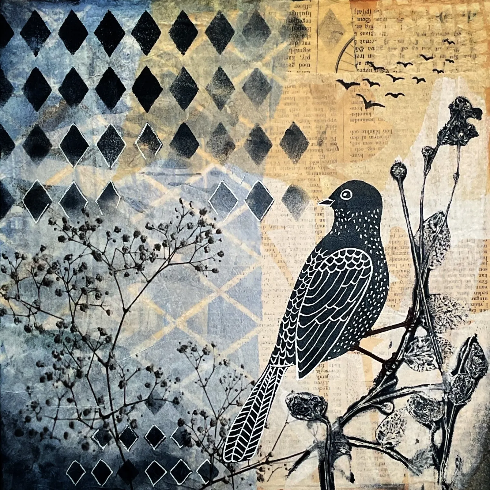 Fly av Anna Sundkvist / @veras_akvareller