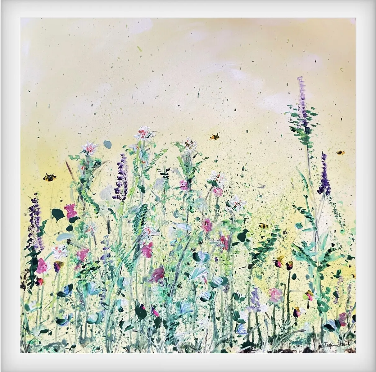 Akrylmålning No.2512 av Evelina