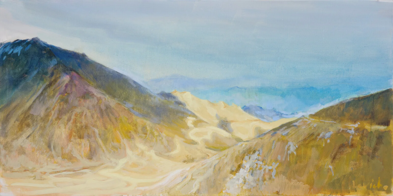 Oljemålning Romantic Landscape - III av Alexander Levich
