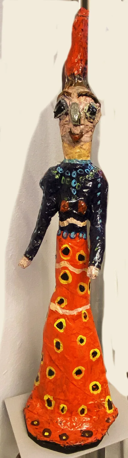Skulptur Madam Mamsel av Fia Kvissberg