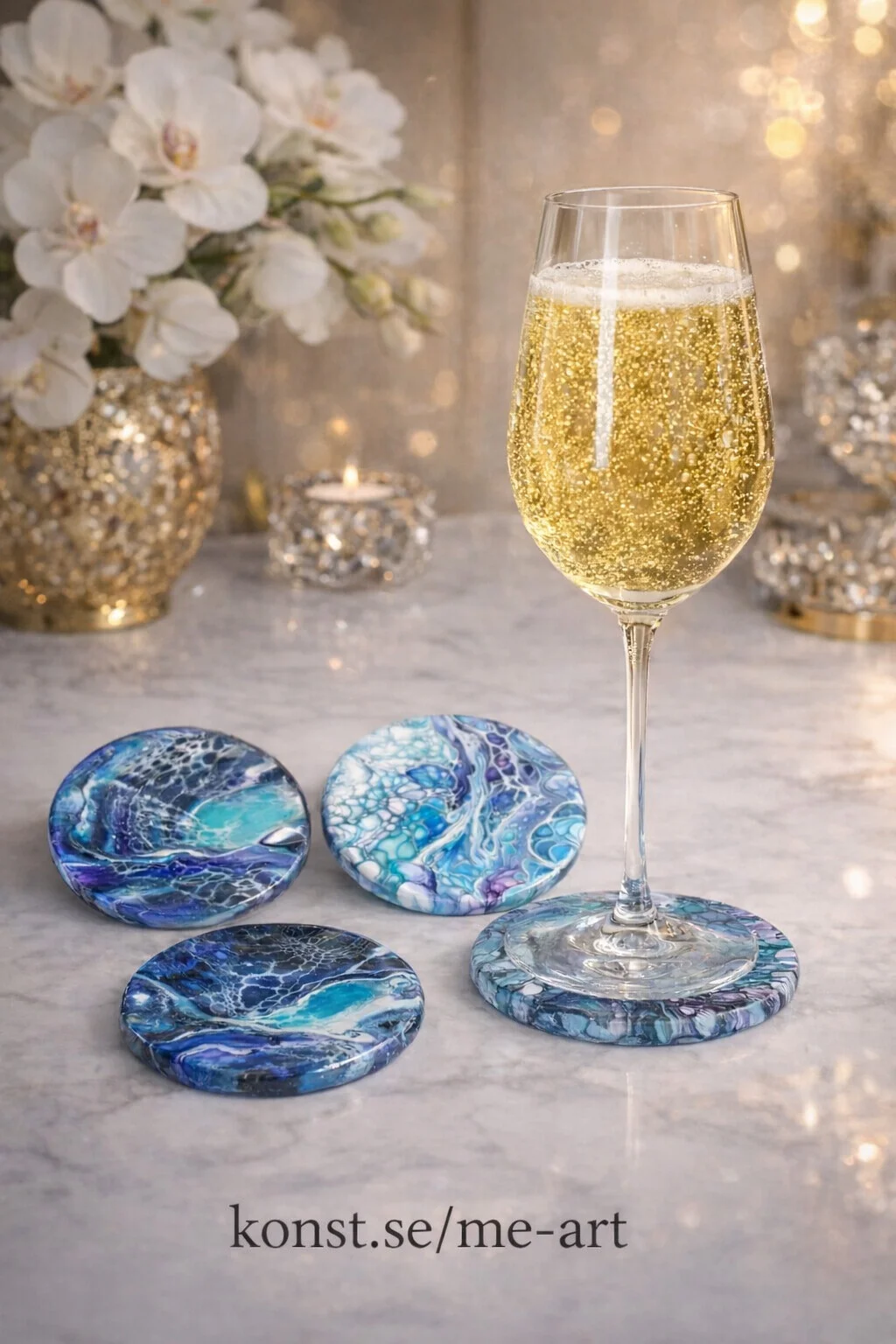 Akrylmålning Ocean av ME-ART & DESIGN