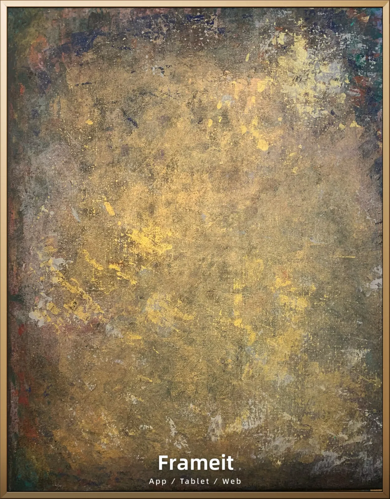 Akrylmålning av Camilla Nilsson