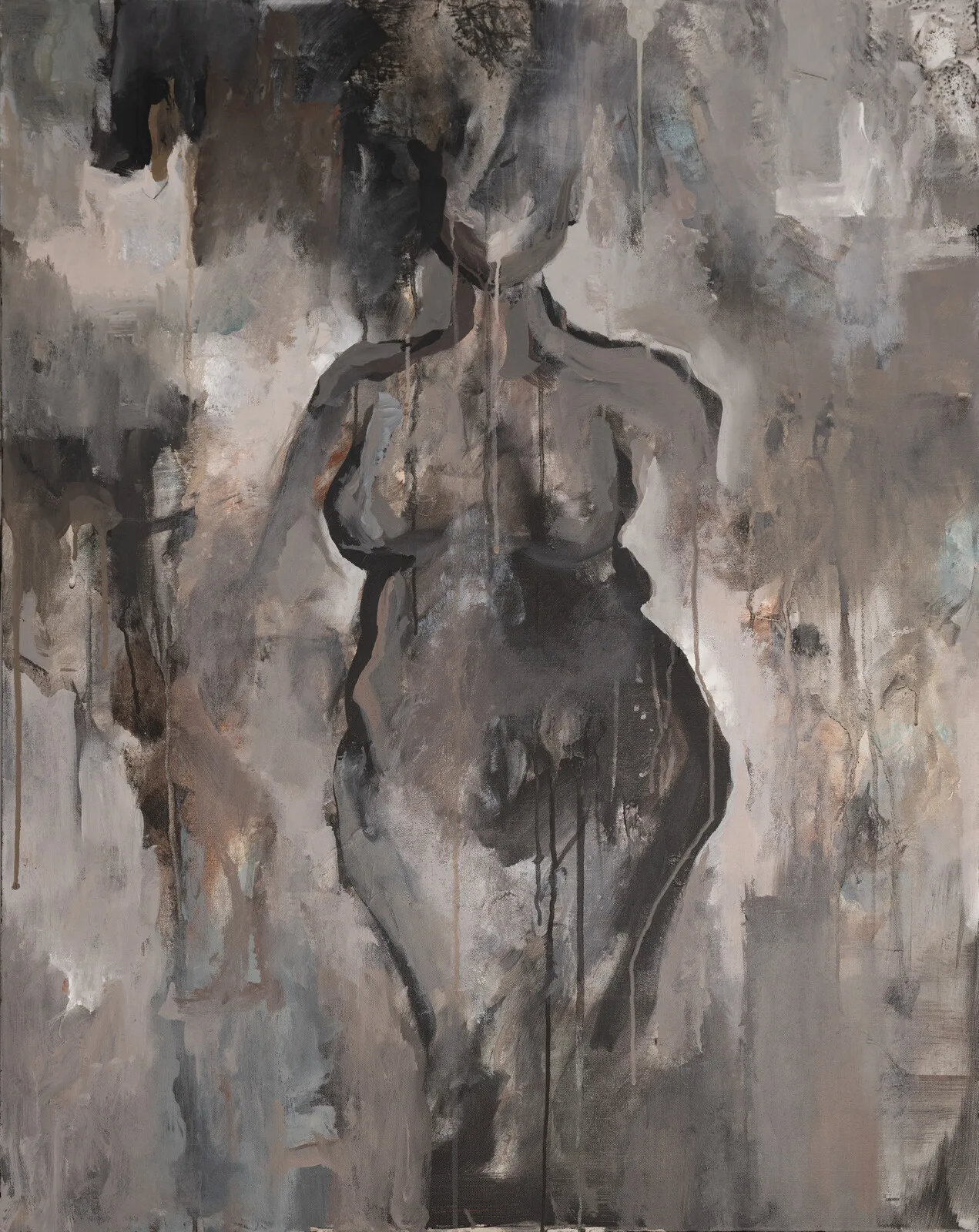 Akrylmålning Graceful av Erika Wiklund