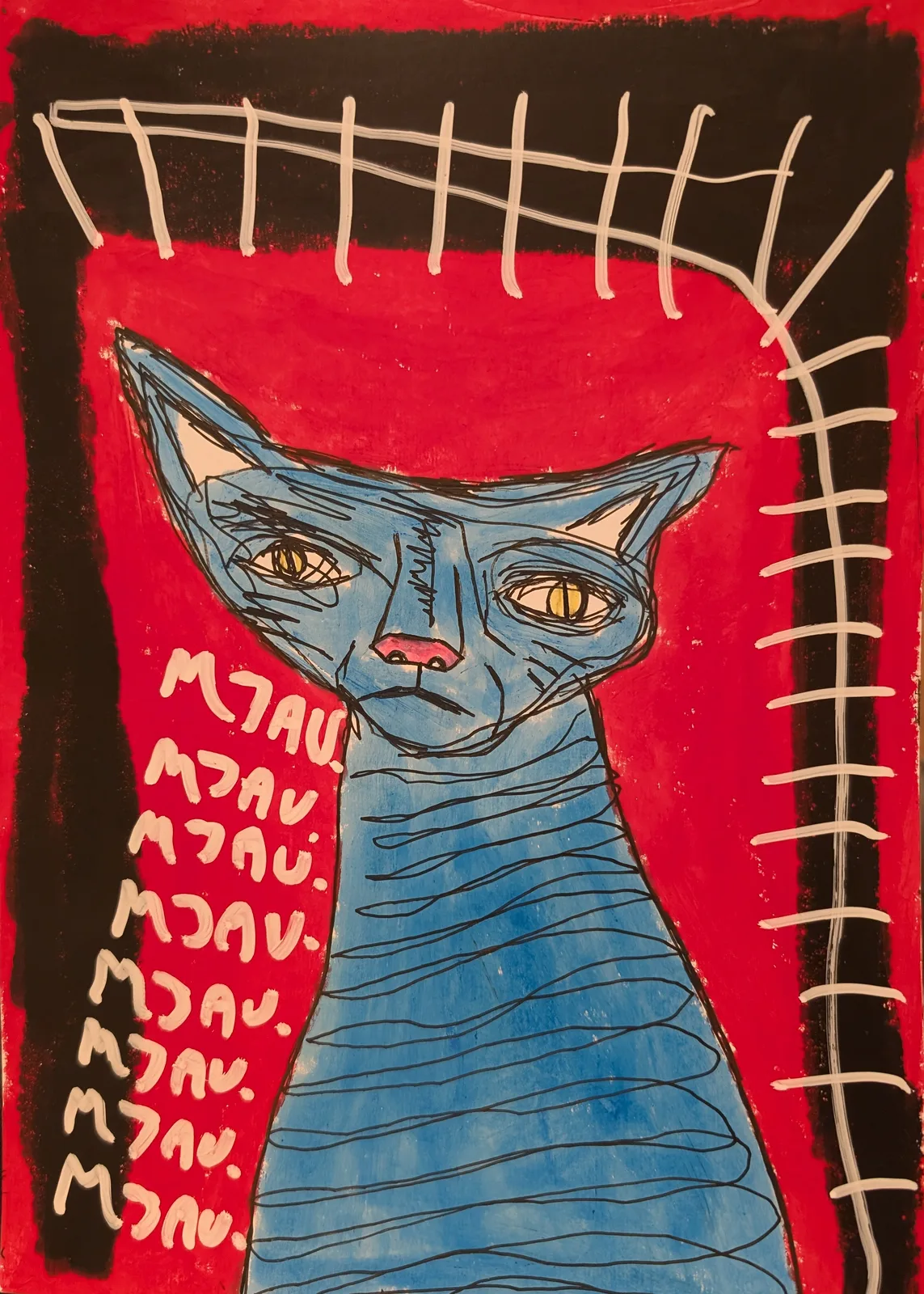 Mjau x 8 av Mikael Jonsson