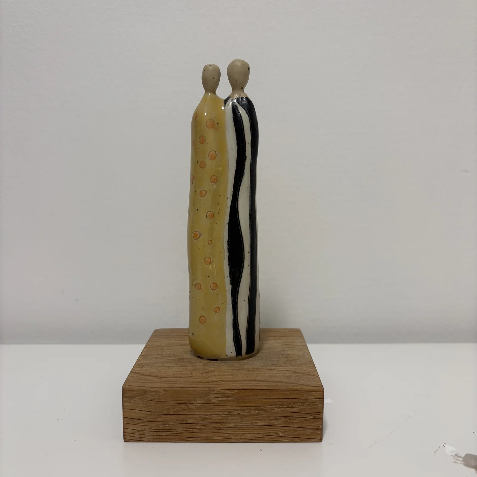 Skulptur Dotty and stripe av Julia Linder
