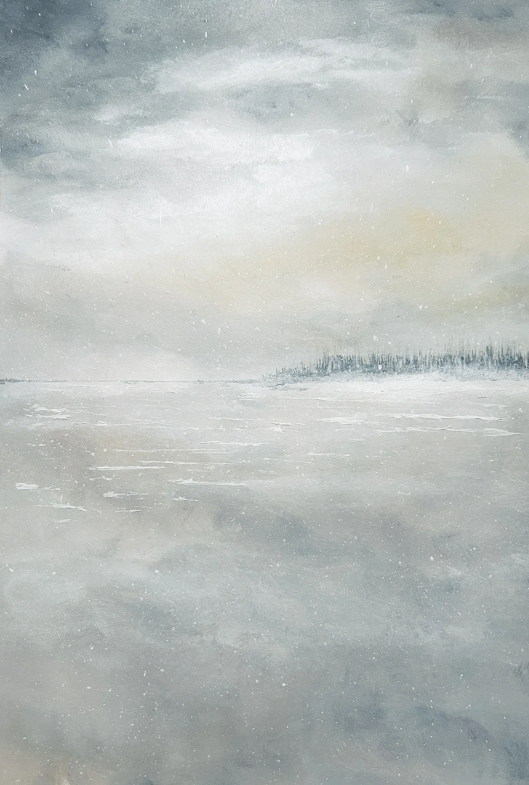 Akrylmålning av Jessica Larsson