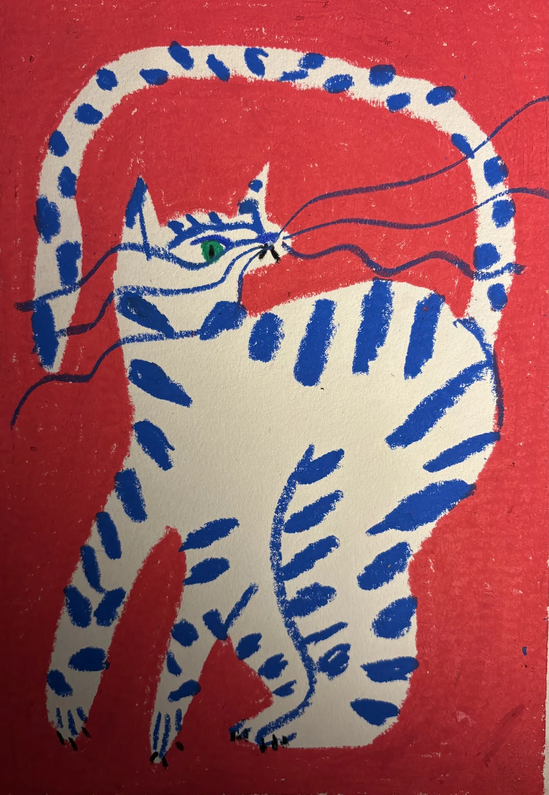 Blå tiger av Minna Hansson