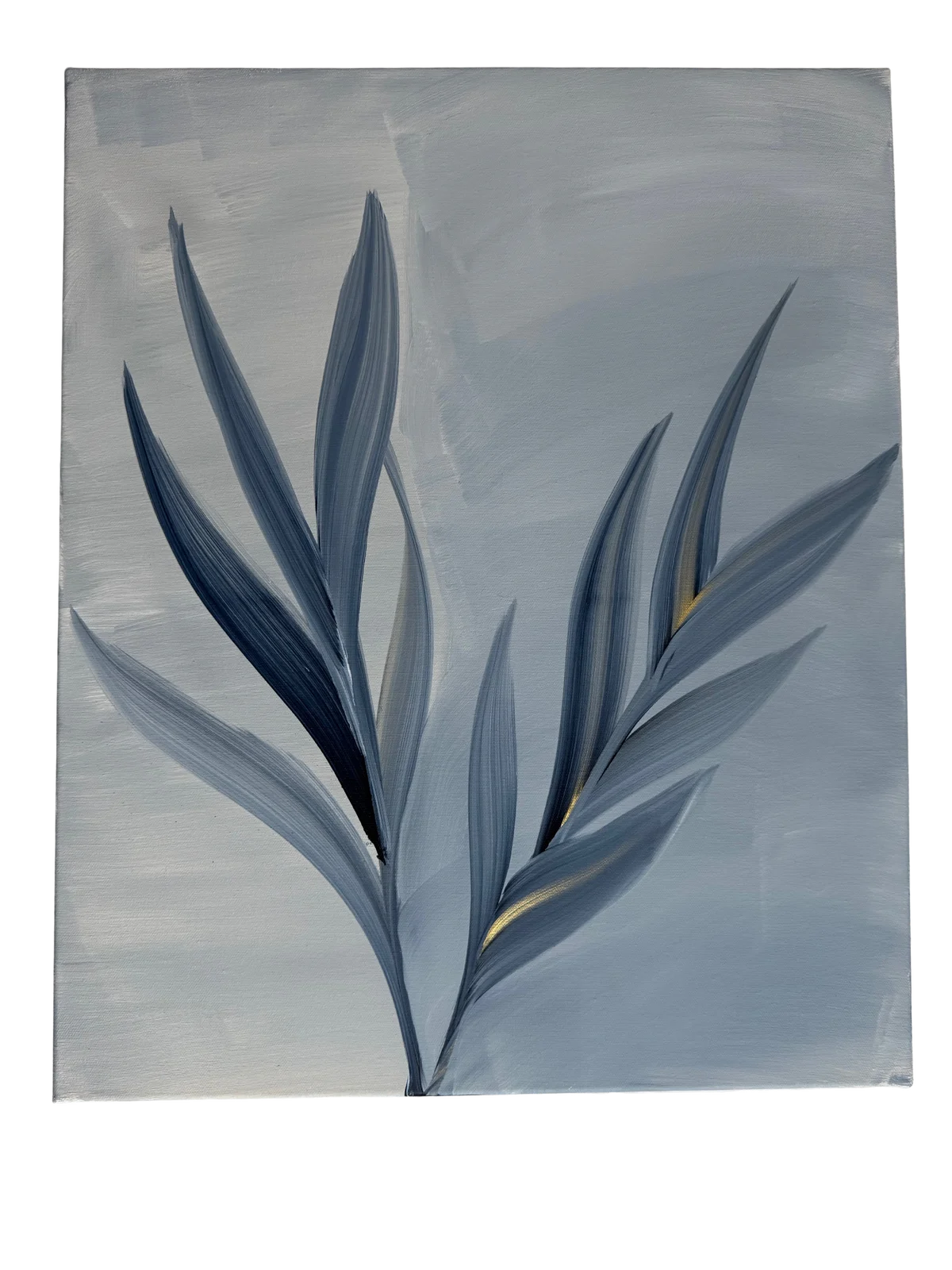 Akrylmålning Quiet growth av Jenny Vessgård