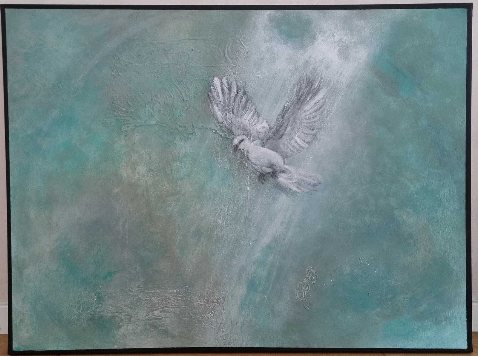 Akrylmålning Freedom av Ann-Catrin Hansson