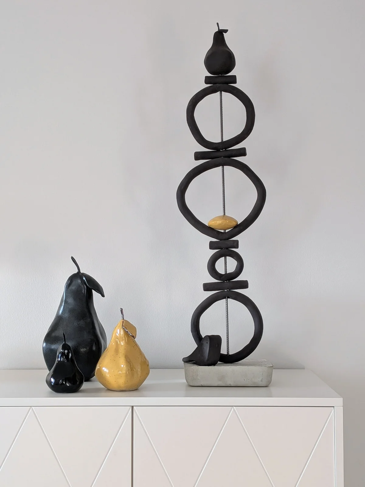 Skulptur Balansakt av Jeanette Svensson