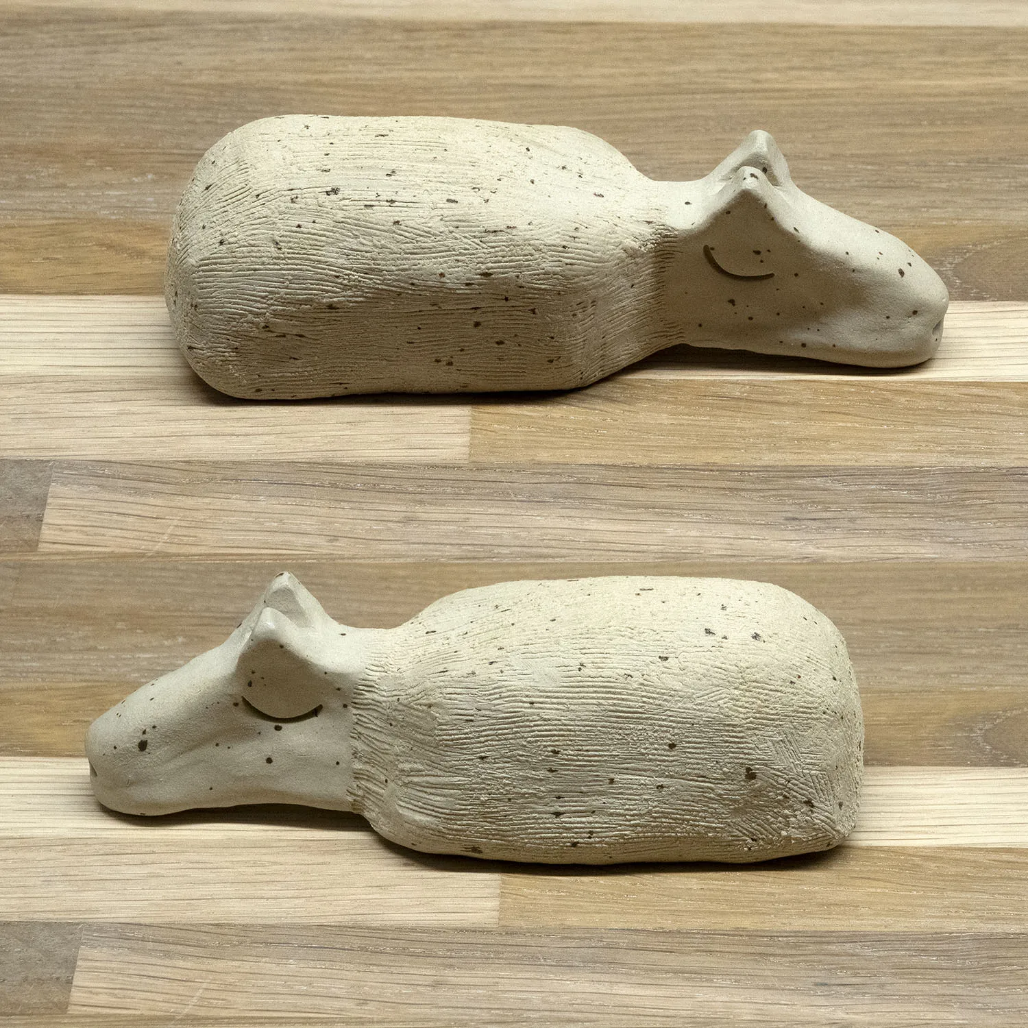 Skulptur Vilodjur (nummer 3) "Typiskt vilsam filur". av Daniel Holking