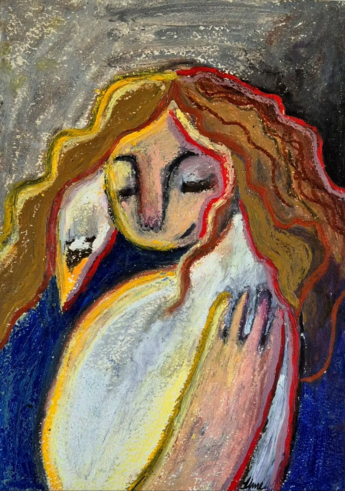 Samma våglängd (svan, fågel) av Simone Hallin