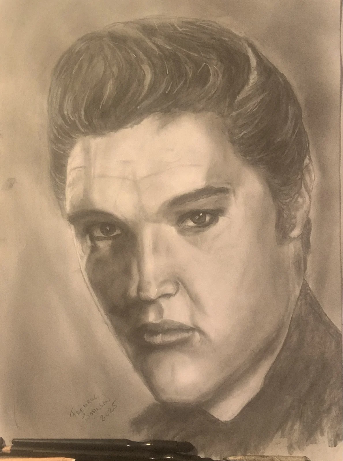 Elvis Presley av Fredrik Johnson