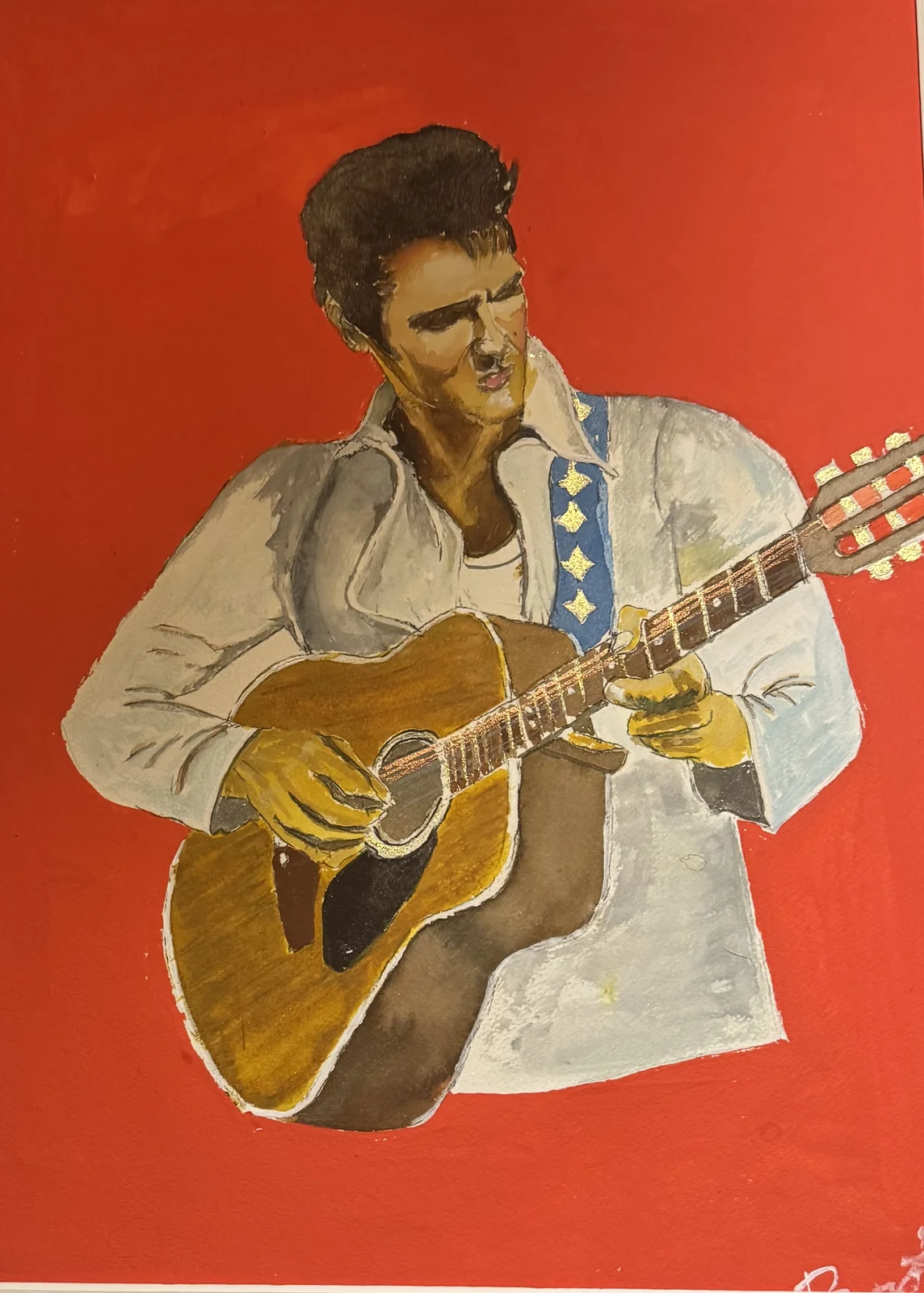 Elvis on stage av Bengt Uusitalo