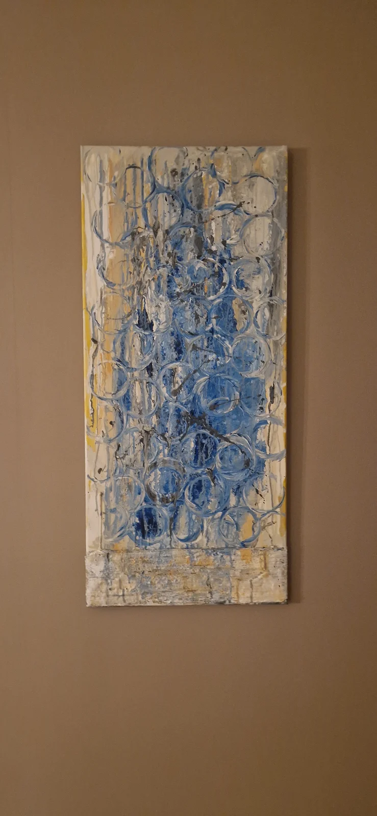 Akvarell Bubble choas av Casper Henriksson