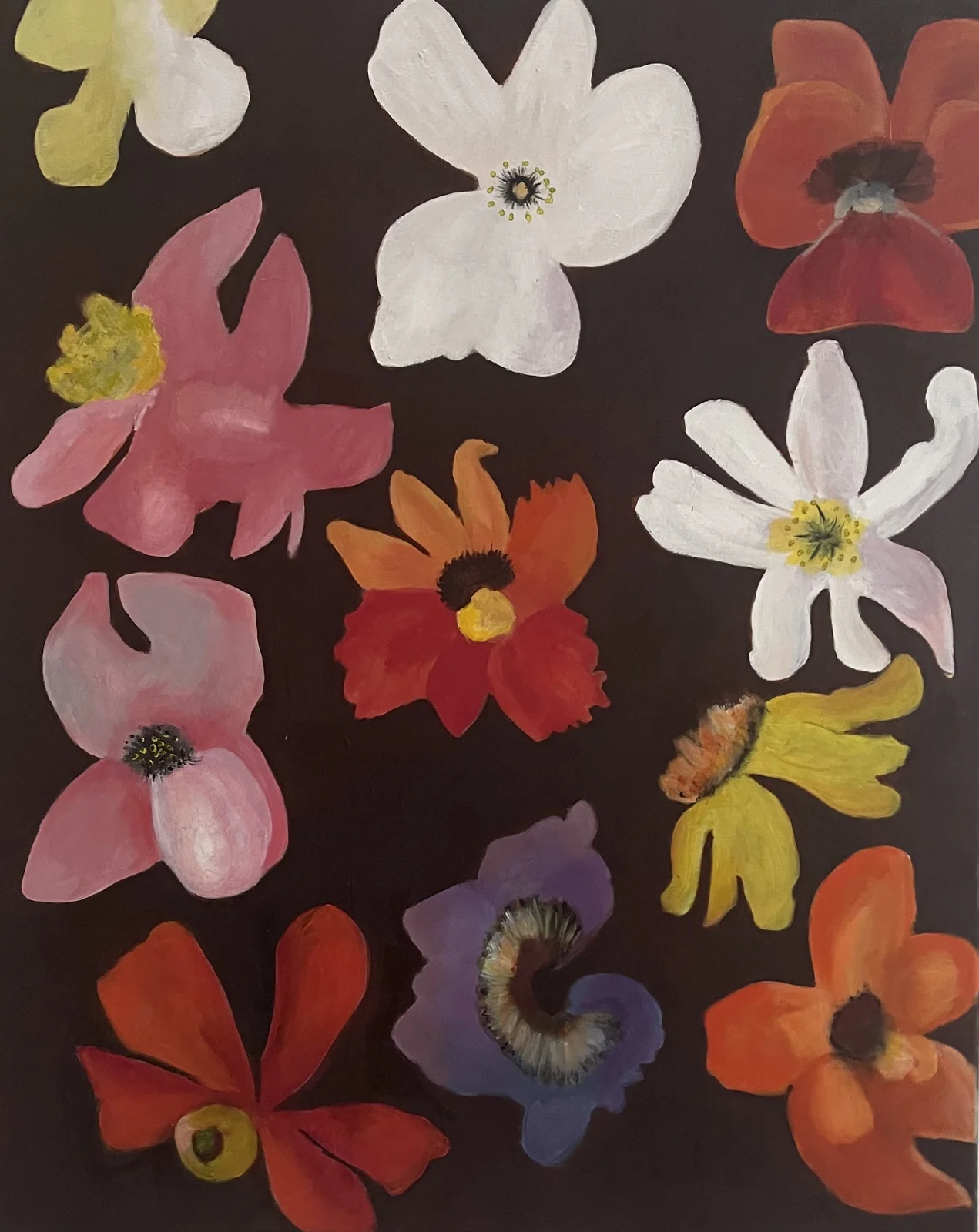 Oljemålning Försommar av Ewa Öhlund