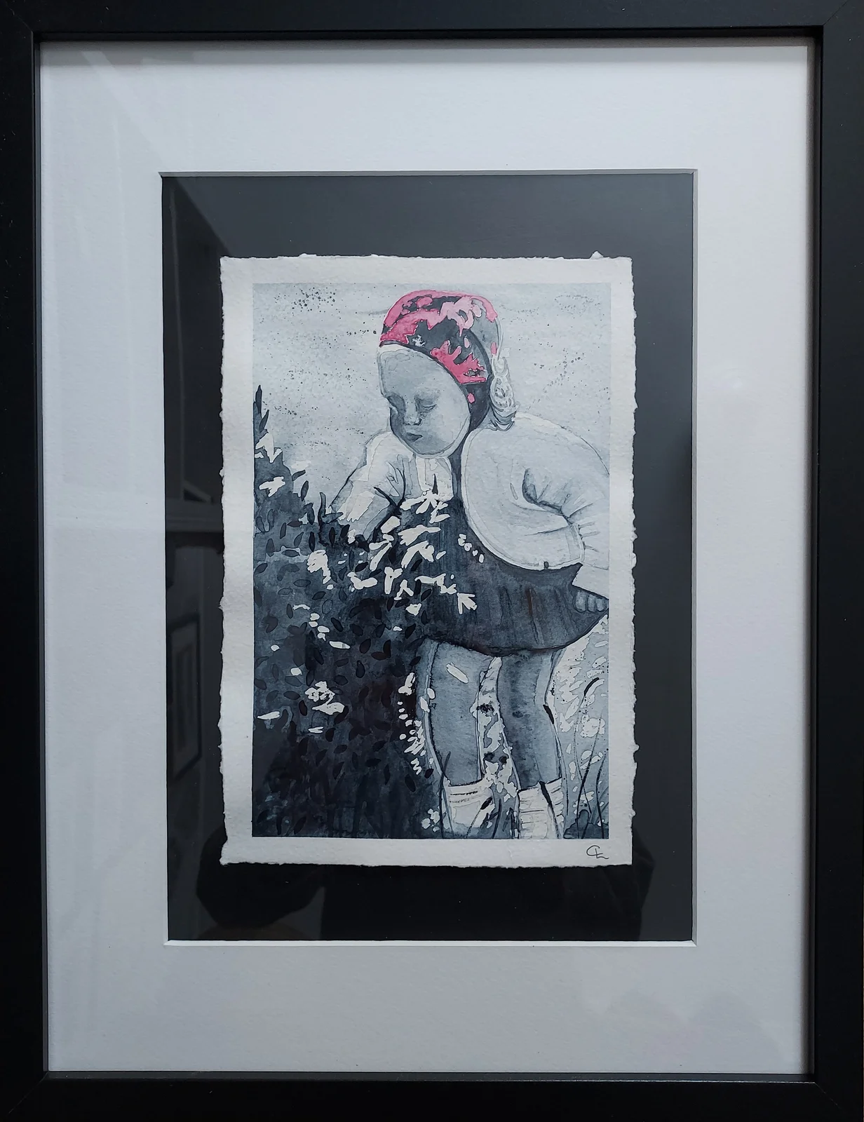 Akvarell Uppväxt av Carina Lönngren