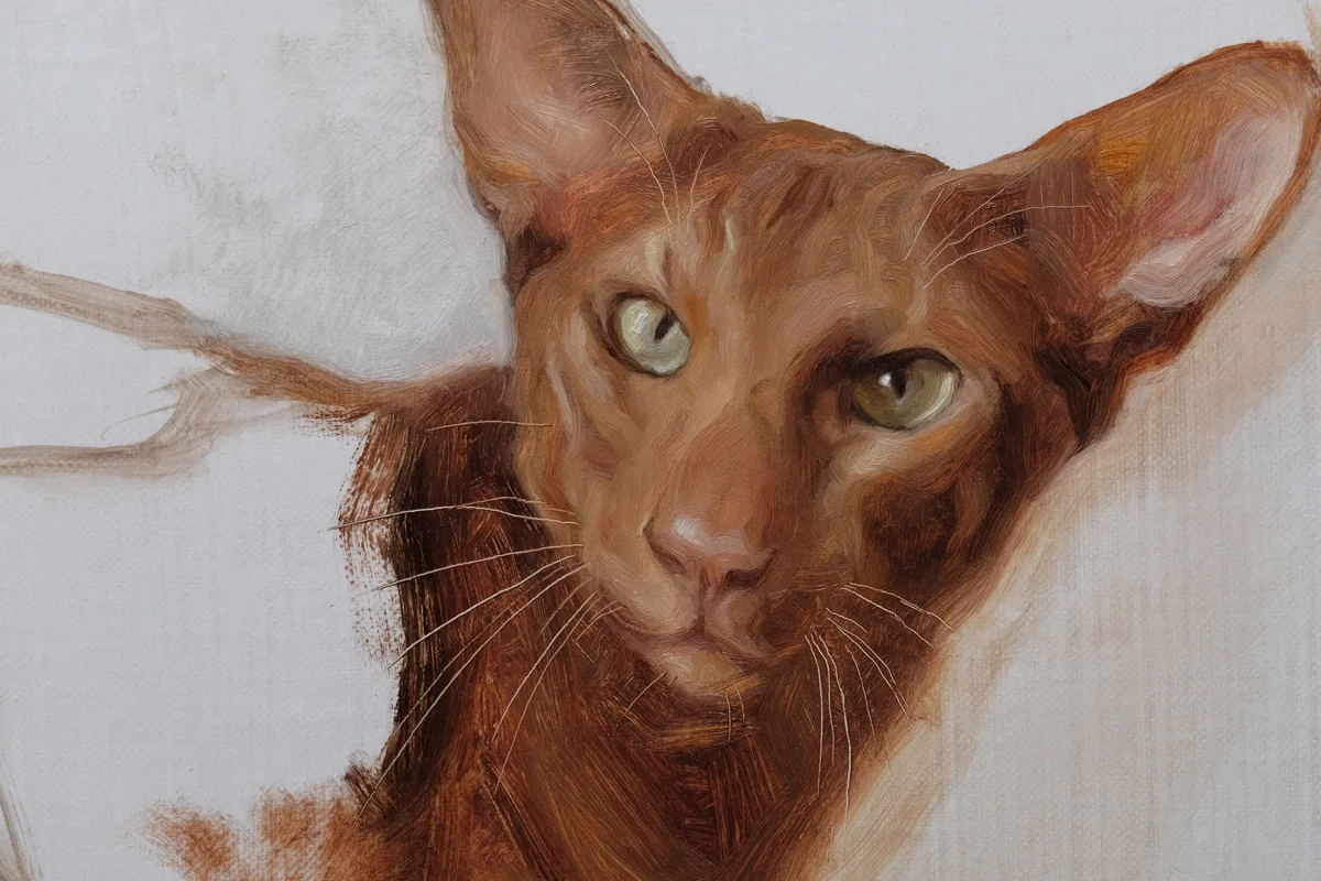 Oljemålning av Jennifer Kastrau