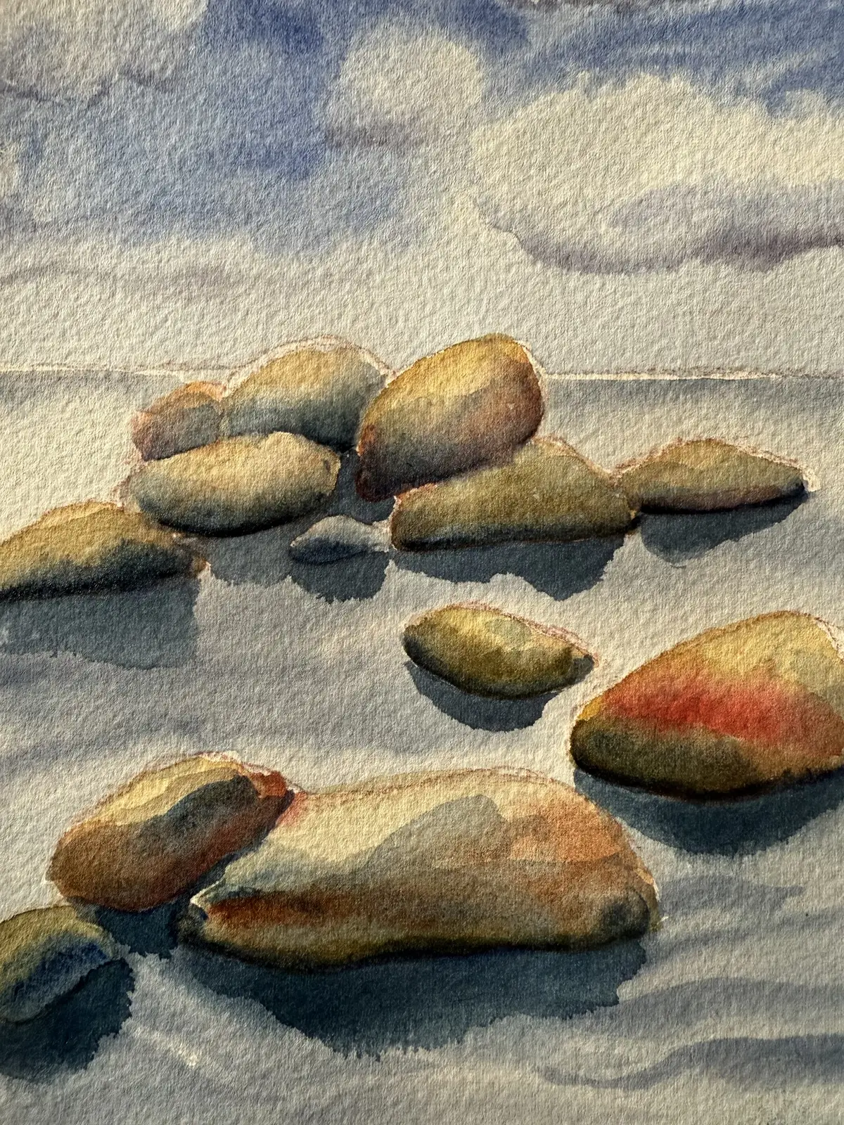 Akvarell av Eva Risinger