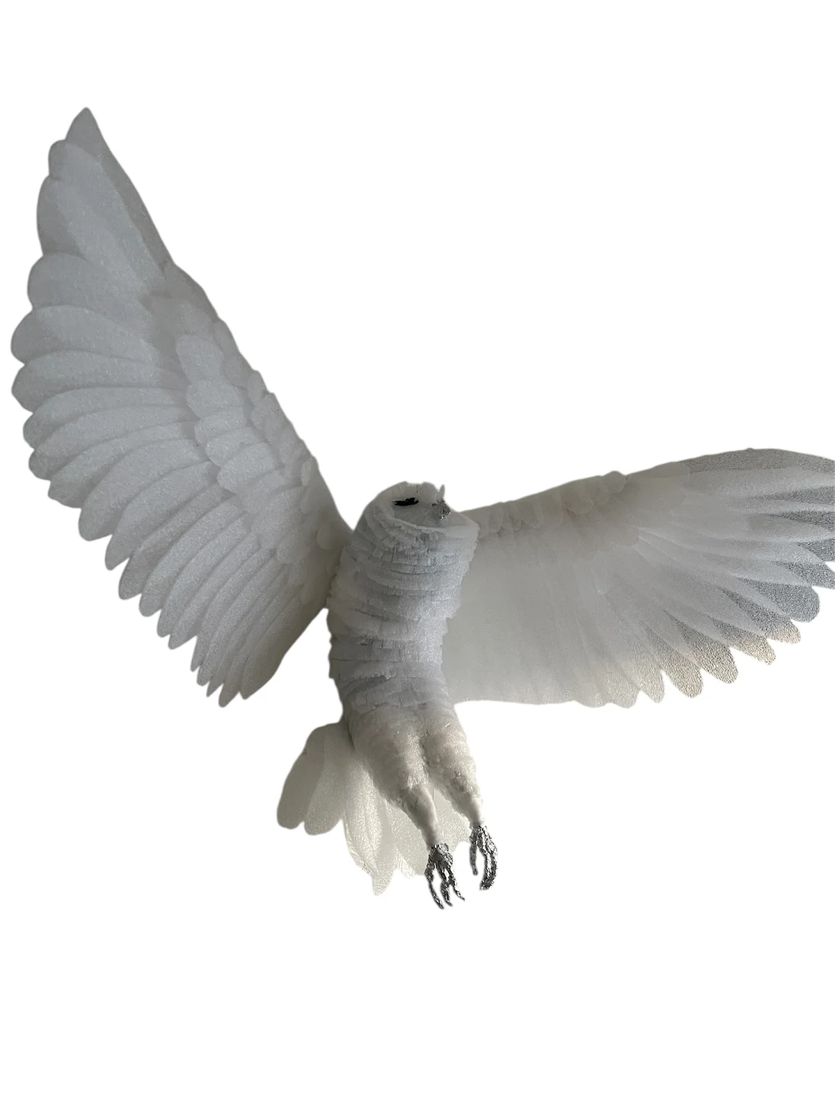 Skulptur Beyond Illusions Lies The Inner Light- väggskulptur av Soulwork Sanna Petander