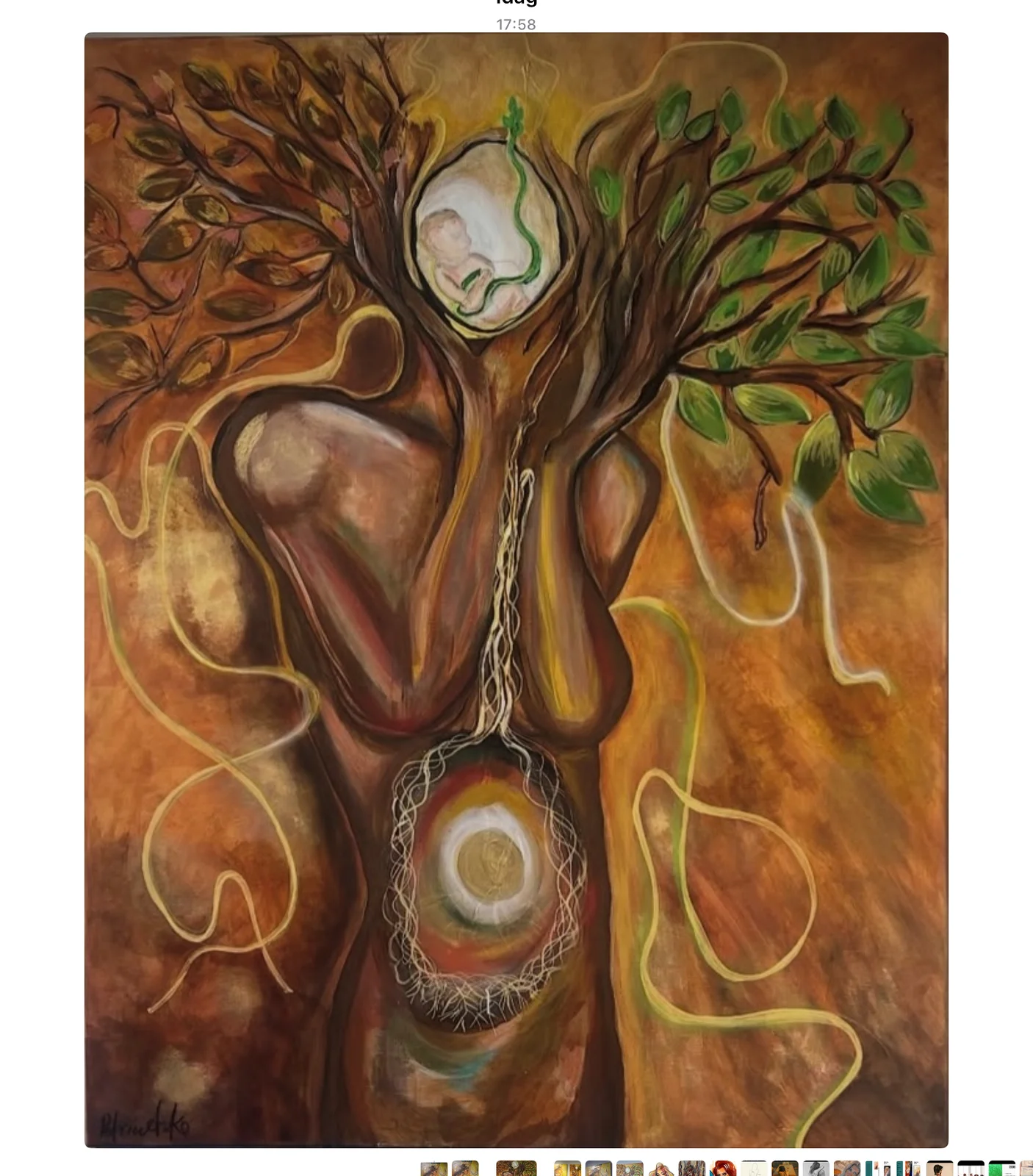 Innrest inne av Patricia