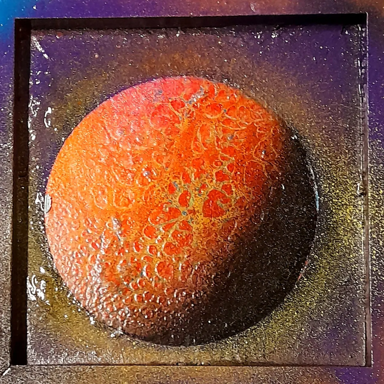 Akrylmålning Jupiter av Robert Landström
