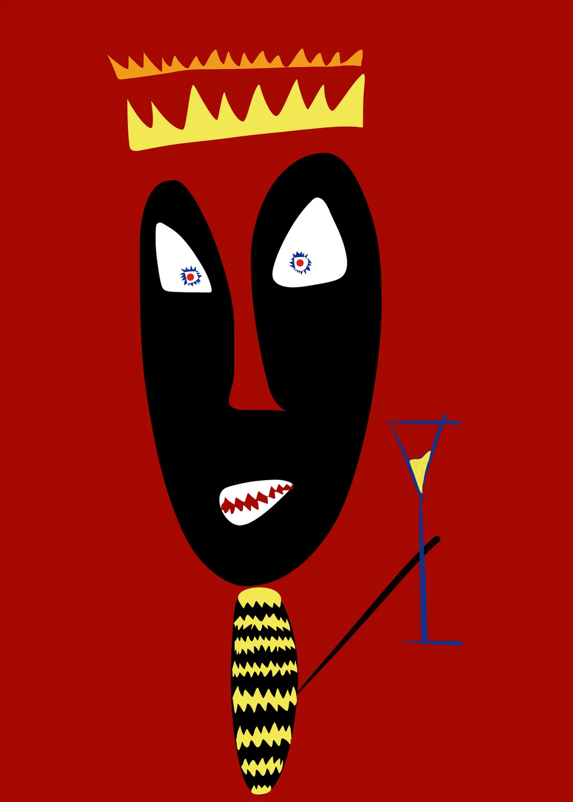 Untitled #23 KING OF THE CASTLE ! av Christina